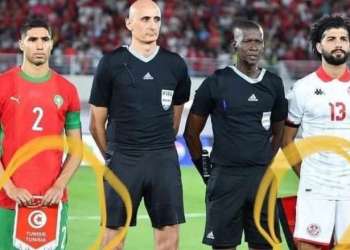 سلوك غريب من قائد تونس يُثير الاستغراب في مباراة المغرب