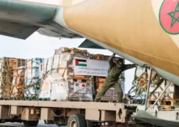 الدفعة الأولى من المساعدات الإنسانية المغربية تصل إلى الفلسطينيين في غزة