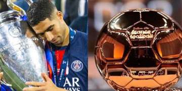 أشرف حكيمي ضمن المرشحين لجائزة الكرة الذهبية بعد موسم استثنائي مع باريس سان جيرمان