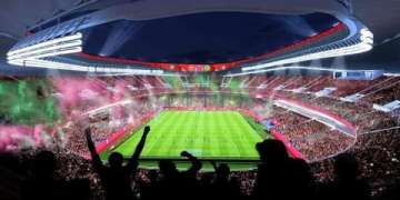 افتتاح ملعب الأمير مولاي عبد الله الجديد بالرباط في 5 شتنبر