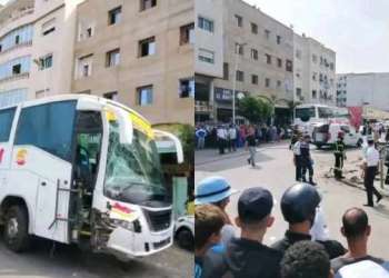 حادث مأساوي يهز المحطة الطرقية بالجديدة.. وفاة شاب وإصابات خطيرة جراء فقدان سائق حافلة السيطرة