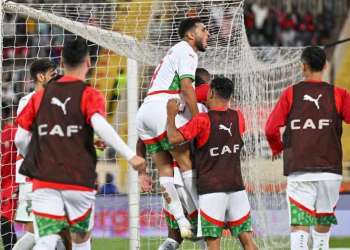 المغرب يتأهل إلى  ربع النهائي  بعد فوزه على الكونغو الديمقراطية