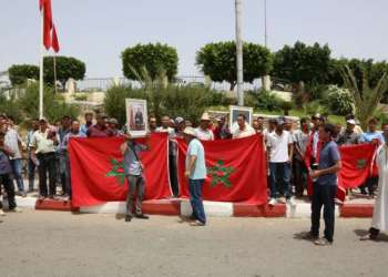 احتجاجات في تاونات بسبب تأخر شركتين في أداء مستحقات مزارعي القنب الهندي