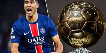 أشرف حكيمي يتصدر تصويت “ليكيب” للكرة الذهبية