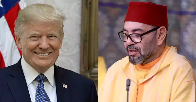 ترامب يؤكد في رسالة إلى جلالة الملك دعم واشنطن لمغربية الصحراء