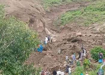 انهيار أرضي يبتلع قرية بأكملها في السودان