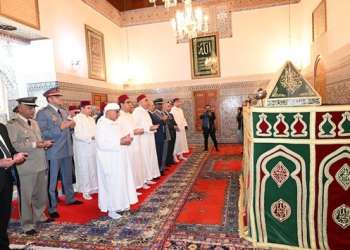 الزاوية الدرقاوية تعبر عن عميق امتنانهما على الرعاية الملكية السامية