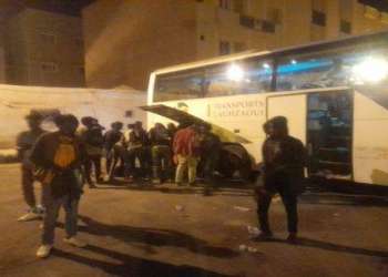 فوضى بالمحطة الطرقية للرشيدية بعد هجوم مهاجرين غير نظاميين