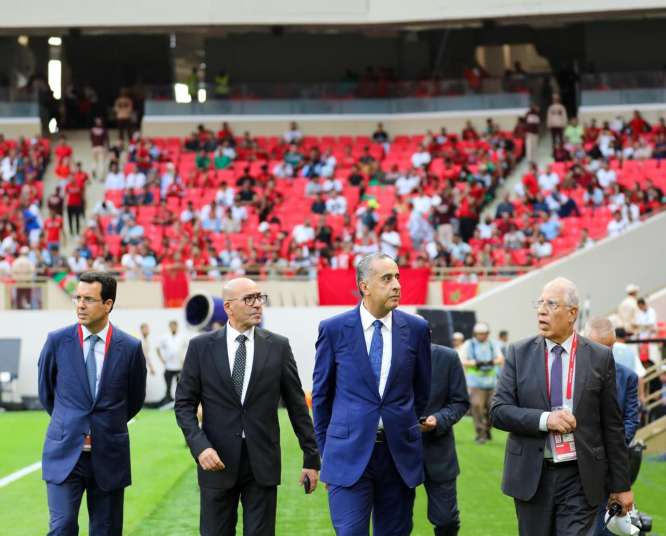 حموشي يتفقد الترتيبات الأمنية بمركب الأمير مولاي عبد الله قبل مباراة المغرب والنيجر