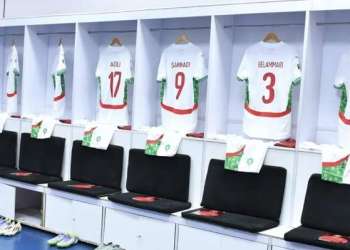 التشكيلة الرسمية للمنتخب المغربي أمام زامبيا في تصفيات مونديال 2026