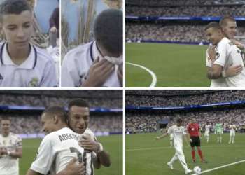 ريال مدريد يكرم الطفل المغربي “عبدالرحيم” الناجي من زلزال 2023 في مباراة إسبانيول