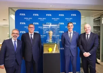 أخنوش يجتمع مع رئيس الفيفا ومسؤولي إسبانيا والبرتغال حول تحضيرات مونديال 2030