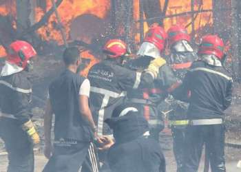 مراكش.. مصرع شخصين في حريق اندلع بأكواخ عشوائية