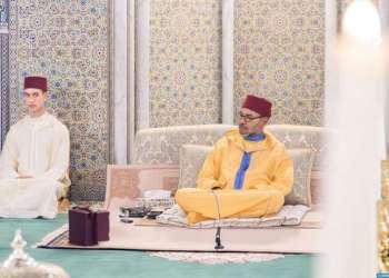 جلالة الملك يترأس إحياء ليلة المولد النبوي الشريف بمسجد حسان بالرباط