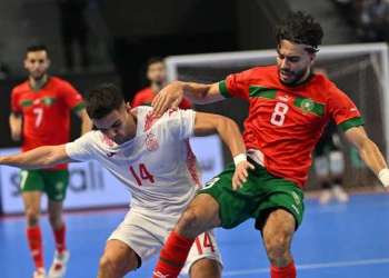 المنتخب المغربي لكرة القدم داخل القاعة يتفوق على نظيره الإسباني في مباراة ودية بالرباط