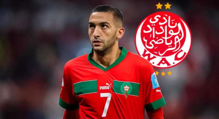 حكيم زياش يصل إلى المغرب للانضمام رسميًا إلى الوداد الرياضي