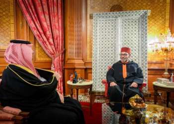 جلالة الملك يستقبل بالدار البيضاء مبعوثا من خادم الحرمين الشريفين ومن ولي عهد المملكة العربية السعودية حاملا رسالة شفوية لجلالته