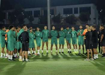 أسود الأطلس تكثف استعداداتها للمواجهة الودية أمام البحرين