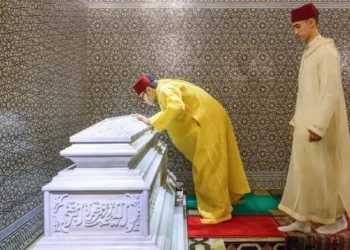 أمير المؤمنين يترأس حفلا دينيا إحياء للذكرى  27 لوفاة جلالة المغفور له الملك الحسن الثاني