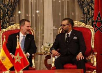 جلالة الملك يهنئ الملك فيليبي السادس و الملكة ليتيزيا بمناسبة العيد الوطني لإسبانيا