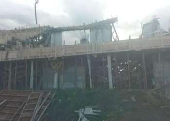 حادث انهيار بمدرج ملعب قيد البناء ببومرداس يخلف خمسة جرحى