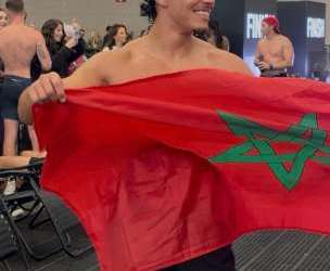 البطل المغربي نجيح حمزة يتفوق بمنافسات رياضة الهايروكس بشيكاغو الأمريكية