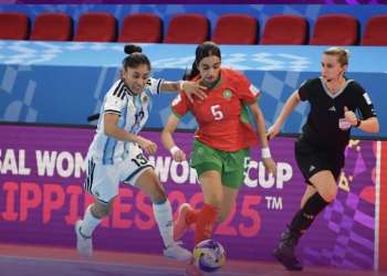 الأرجنتين تهزم المنتخب المغربي النسوي لكرة القدم داخل القاعة بنتيجة 6-0