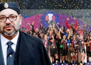 الملك محمد السادس يهنئ سيدات الجيش الملكي بعد التتويج بلقب دوري أبطال إفريقيا