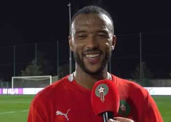  أيوب الكعبي: المنتخب يعيش أجواء مثالية ونسعى لإسعاد الجماهير المغربية