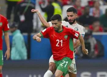 المغرب يعبر إلى نصف نهائي كأس العرب بهدف أزارو أمام سوريا