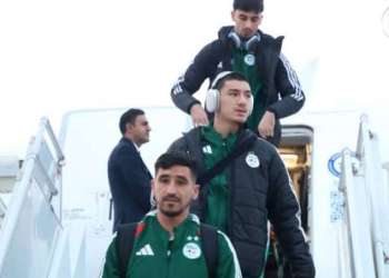 بعثة المنتخب الجزائري تصل إلى الرباط استعدادًا لخوض غمار كأس إفريقيا للأمم 2025