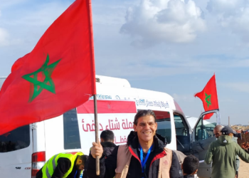 العائلات الفلسطينيةالمستفيدةمن حملة “شتاء دافئ” تعبر عن امتنانها لجلالة الملك