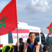 العائلات الفلسطينيةالمستفيدةمن حملة “شتاء دافئ” تعبر عن امتنانها لجلالة الملك