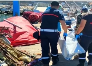العثور على جثة شاب في شباك صيد بسواحل بالمضيق 