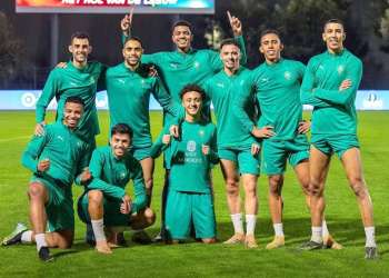 المنتخب المغربي يرفع من وتيرة التحضيرات قبل ضربة البداية أمام جزر القمر