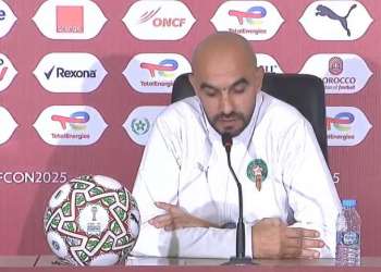 الركراكي يلمّح إلى خياراته في الهجوم قبل المباراة القادمة