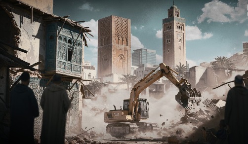 الرباط.. مصرع شخصين وإصابة أربعة آخرين في انهيار جزئي لبناية