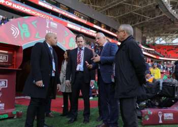 وفد مكتب التحقيقات الفدرالي الأمريكي يزور ملعب مولاي الحسن