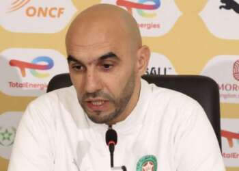 ركراكي يوجه لاعبيه قبل النهائي: استمتعوا بالمباراة ولا تشعروا بالضغط