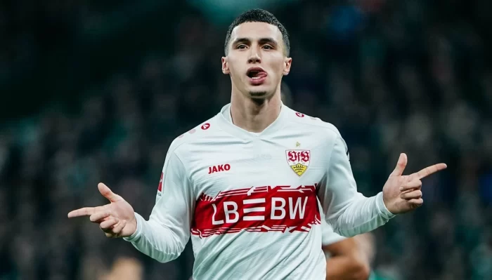 الخنوس يوقع أول أهدافه ويقود شتوتغارت لاكتساح هامبورغ برباعية 