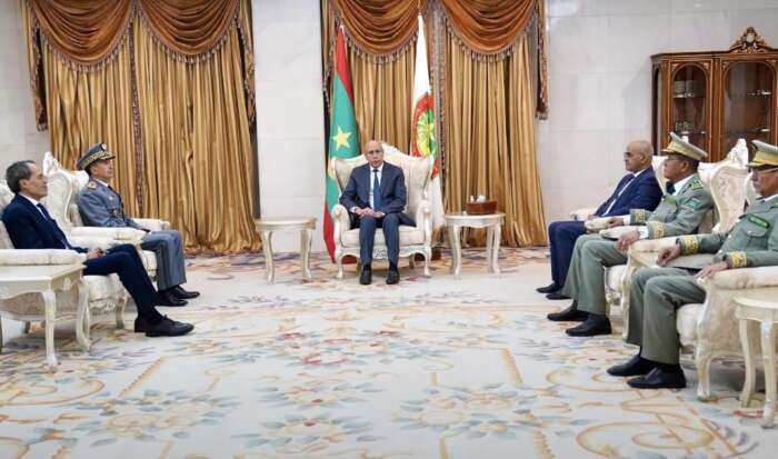 تعزيز التعاون العسكري مباحثات مغربية موريتانية رفيعة في نواكشوط 