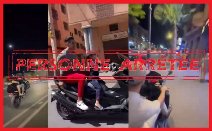 توقيف شخص بمراكش بسبب سياقة استعراضية وتعريض طفل للخطر