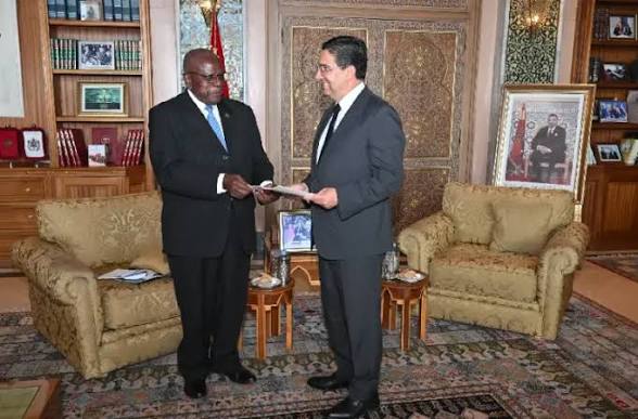 رسالة إلى جلالة الملك من رئيس جمهورية زامبيا 