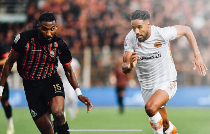 الجيش الملكي يحسم ذهاب نصف نهائي دوري أبطال إفريقيا بثنائية أمام نهضة بركان 