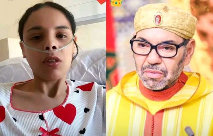 الشابة سلمى تغادر إلى فرنسا لإجراء عملية زراعة الرئة بعد توجيهات ملكية 