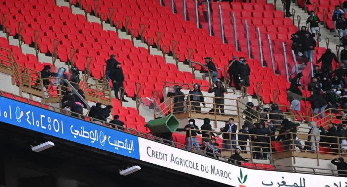 لجنة التأديب تضرب بيد من حديد عقب شغب الجيش الملكي والرجاء الرياضي