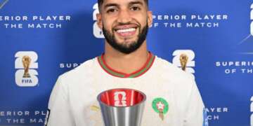 إسماعيل الصيباري يتوج بجائزة أفضل لاعب في المباراة ويقود المغرب لانتصار مهم