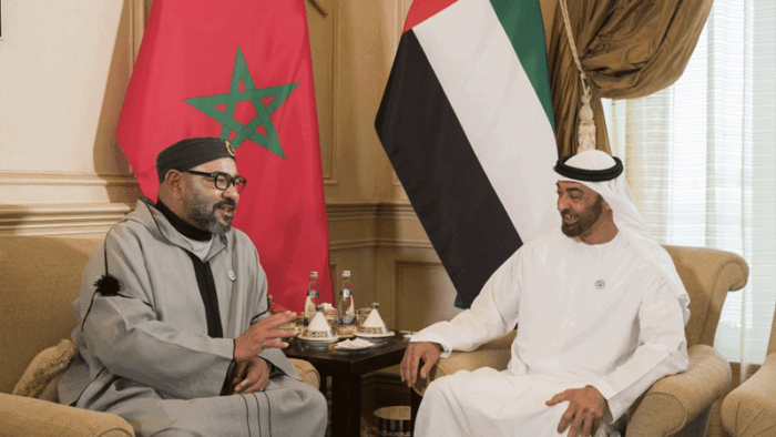 الملك محمد السادس يستقبل الشيخ محمد بن زايد بالرباط ويبحثان قضايا إقليمية ودولية 