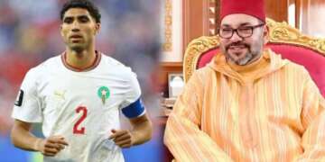 حكيمي يشكر جلالة الملك بعد التأهل إلى ربع نهائي المونديال