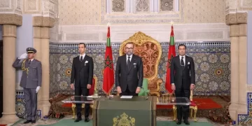 جلالة الملك محمد السادس يوجه خطاب العرش إلى الأمة مساء الأربعاء